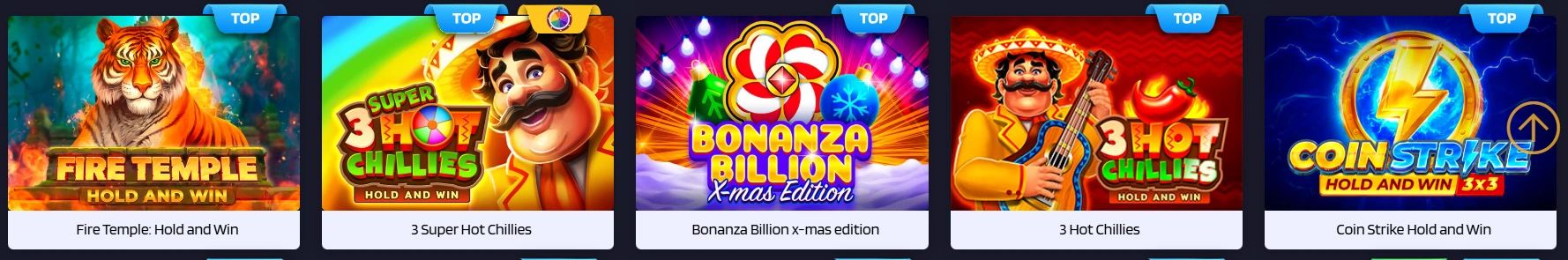 Top slot games at Lucky Mister